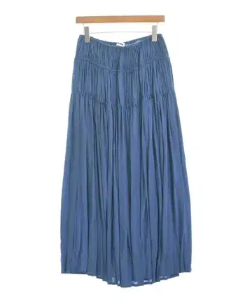 질 샌더 롱 맥시 길이 스커트 여성용