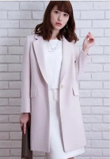 아푸와이저 리셰 체스터 코트 아우터 더스티 핑크 계열 사이즈 0