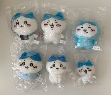 치이카와 봉제 인형 BIG mini 하치와레 6종 세트