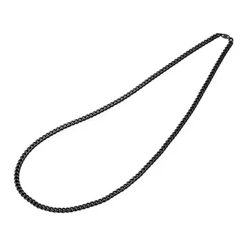 Phiten 탄화 티타늄 체인 목걸이 65cm 중고품