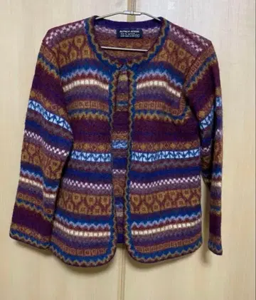 ALPACA HOUSE 100% 알파카 M 사이즈 가디건