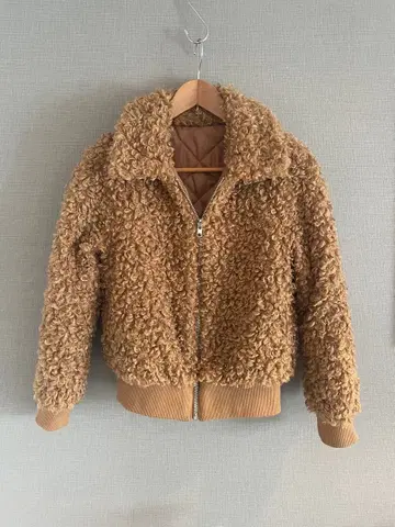 70s 80s 빈티지 페이크 시보아 블루종 퀼팅