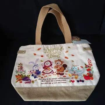 도쿄디즈니씨 더피들의 가을의 모험 토트백