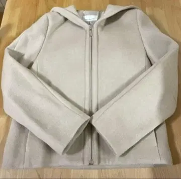 M-premier BLACK 엠프리미어 블랙 울 후디 코트