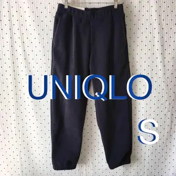 유니클로 플리스 이지 팬츠 S
