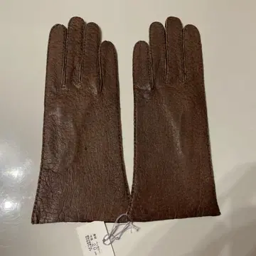 택 포함 새상품 페리 장갑 언라이닝 브라운