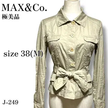 J-249 컨디션 최상! 맥스앤코 숏 기장 밀리터리 계열 셔츠 자켓