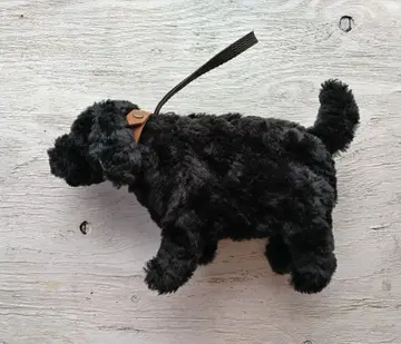 Petit loup 강아지 봉제 인형 파우치 미니 백