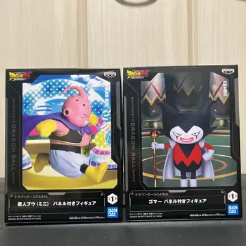 드래곤볼 다이마 패널 포함 피규어 마인 부우 고마 2체 세트