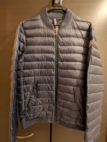 J.O.T.T 네이비 퀼팅 다운 자켓