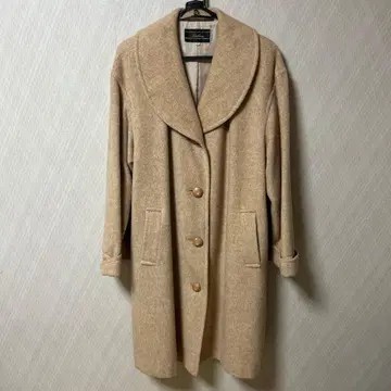 Leilian 베이지 롱 코트 13+호