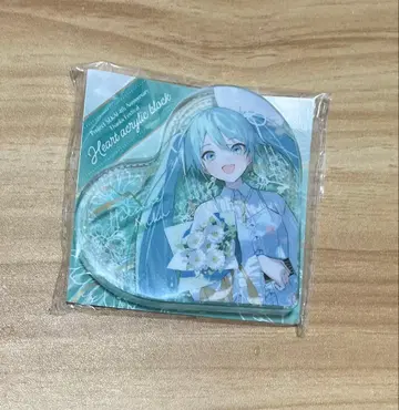 하츠네 미쿠 프로세카 감사제 하트형 아크릴 블록