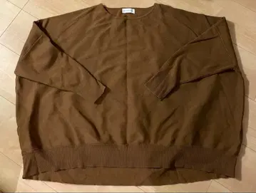 BARNYARDSTORM 보트넥 볼륨 풀오버 브라운 FREE