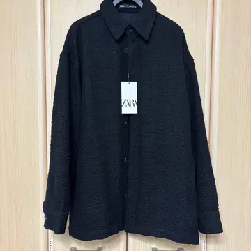 미사용 새상품 ZARA 울 혼방 셔츠 자켓