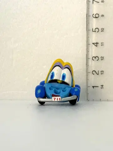디즈니 Disney 파란 자동차 (수지) 미니 피규어