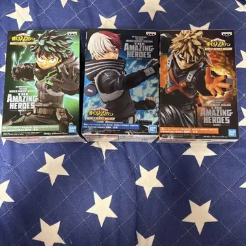 히로아카 어메이징 히어로 피규어 3개 세트 프라이즈
