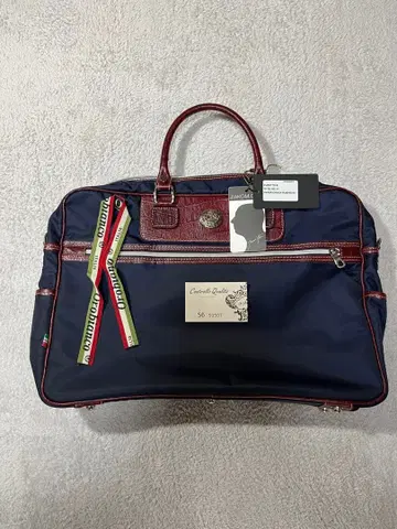 오로비안코 비즈니스 백 NAVY made in ITALY