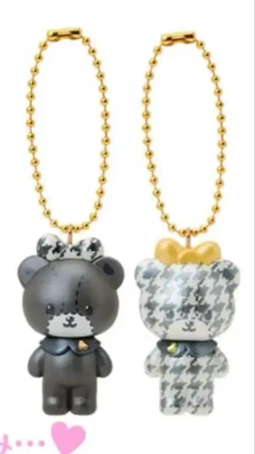 헬로키티 흑백 걸리시 시크릿 마스코트 참 타이니 참