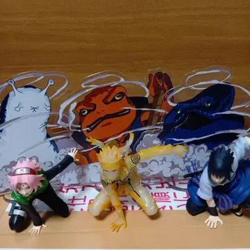 NARUTO 나루토 사스케 사쿠라 피규어