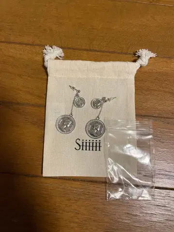 Dream Shizuka 프로듀스 브랜드 Siiiiii 코인 귀걸이