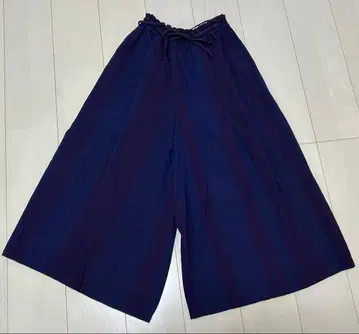 기우에몬 기에몬 구루메가스리 하카마 팬츠