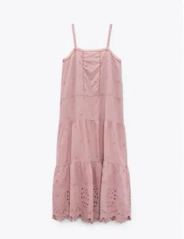 ZARA 자라 컷워크 자수 원피스