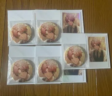 니지산지 생일 굿즈 2024 캔뱃지&폴라로이드풍 카드 아카기 웬