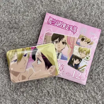 오란고교 호스트부 스오우 타마키 후지오카 하루히 중국 한정판 캔뱃지