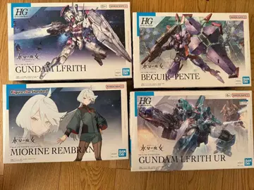 수성의 마녀 프라모델 4세트