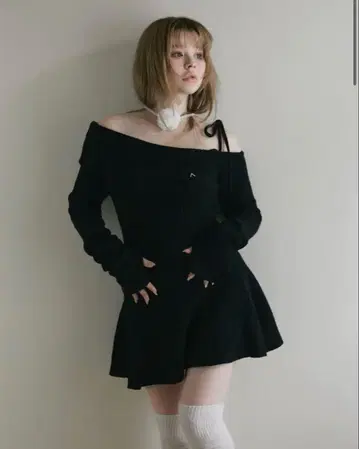 andmary Wendy flare mini dress