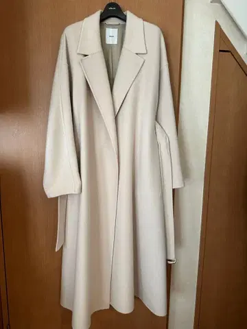 ebure 울 캐시미어 롱 코트