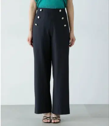 내추럴 뷰티 베이직 와이드 마린 팬츠 스트레이트 팬츠