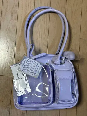 [ 즉시 구매 가능 ] WEGO 가방 보스턴 백 퍼플 보라색