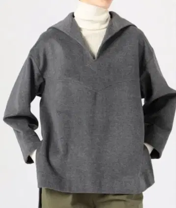 UNION LAUNCH 세일러 카라 긴팔 셔츠 S