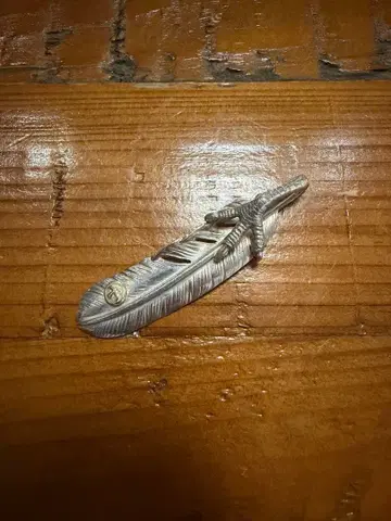 고로즈 최상급 페더 목걸이 실버 은 발톱 특대형 페더