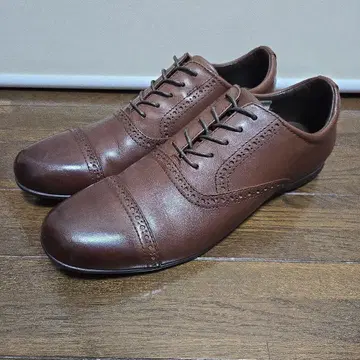 리걸 가죽 스니커즈 드레스 신발 다크 브라운 24cm