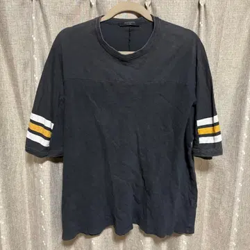 y102907 ALLSAINTS T셔츠 블랙 메쉬 반팔 XS