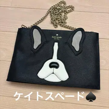 kate spade 강아지 얼굴 디자인 숄더백