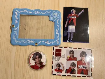 신테니뮤 아토베 란브로 캔뱃지 효테이 오리지널 브로마이드 케이스