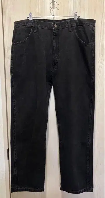 [ 새상품급 ] RUSTLER 블랙 데님