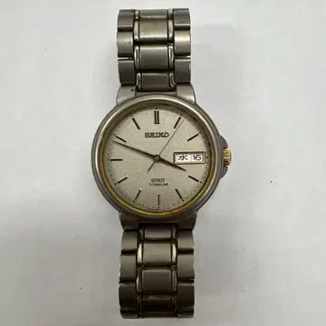 SEIKO SPIRIT 티타늄 [ 새 배터리 교환 완료 ] 작동