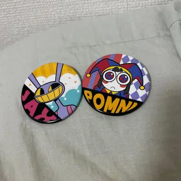 어메이징 디지털 서커스 JAX POMNI 핀 배지 세트