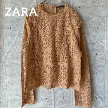 [ 자라 ] 상의 전체 레이스 시어 결혼식 입학식 엘레강트