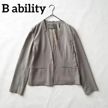 새상품급 BOSCH 보쉬 비어빌리티 노카라 자켓 38 베이지