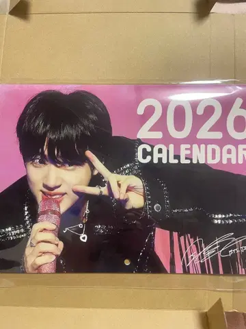 BTS 진 JIN 2026년 최신 버전 벽걸이 달력