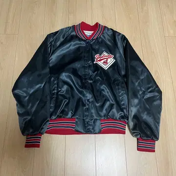 Chalk Line 90년대 USA MLB INDIANS 바시티 자켓