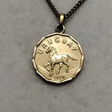 우루과이 말 코인 목걸이