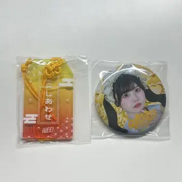 iLiFE! 후쿠마루 우사 아크릴 부적 캔뱃지