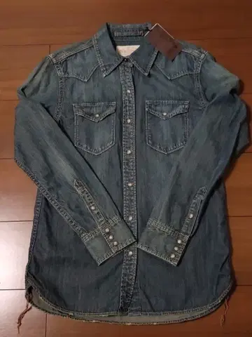 [ 새상품 미사용 ] goa 웨스턴 데님 셔츠 M