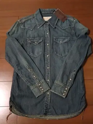 [ 새상품 미사용 ] goa 웨스턴 데님 셔츠 M